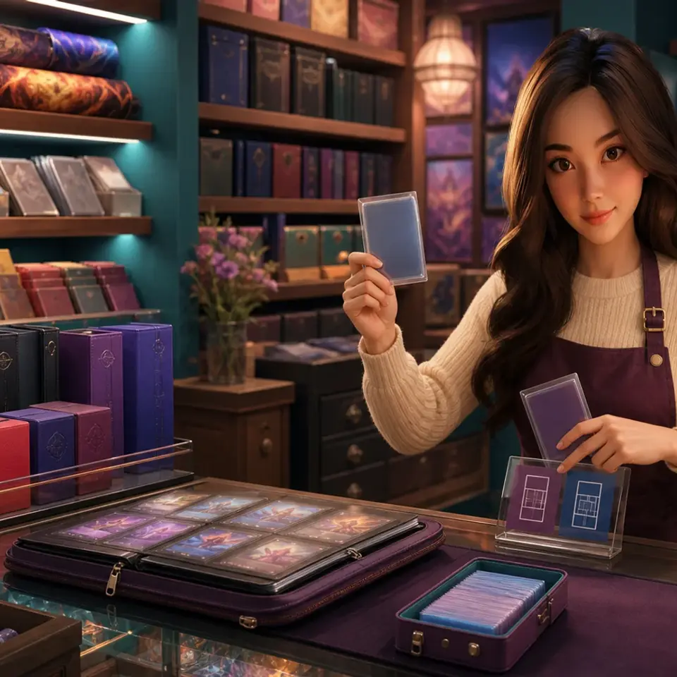 Yumi, Puzzlewick curator for the Disney Lorcana accessory aisle