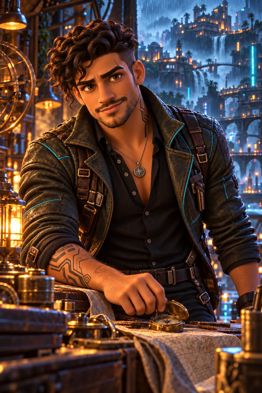 Mateo, The Pathfinder, at the recommendation table