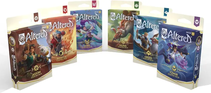 Altered TCG Booster Display