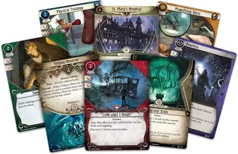 Standard card sleeves for player decks