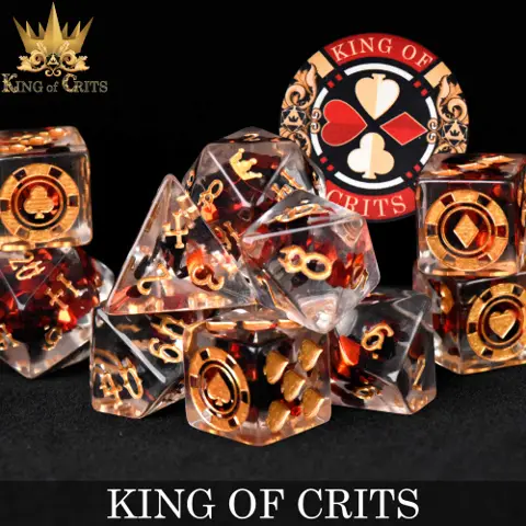 King of Crits Original Handmade Sharp Edge Resin Sets