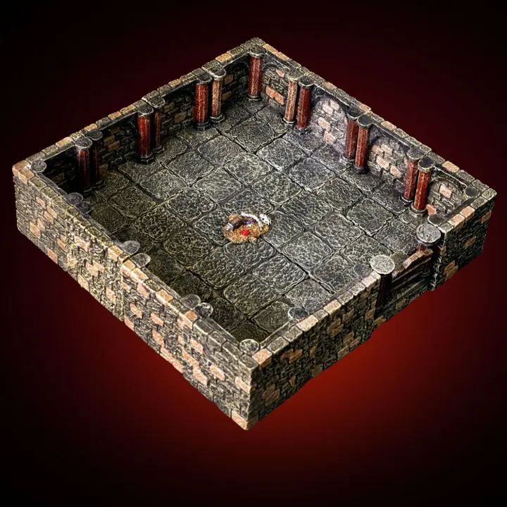 Dwarven Forge Starter Dungeon (19-piece, hand-painted)