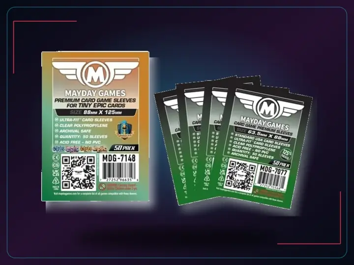 Mayday Games Deckers Compatible Premium Sleeve Bundle
