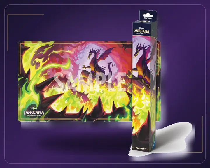 Ravensburger Disney Lorcana Dragon Fire Playmat
