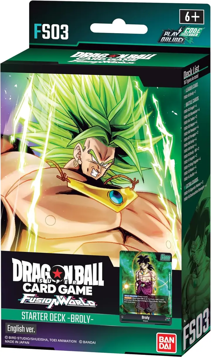 Dragon Ball Super Fusion World Starter Deck: Broly