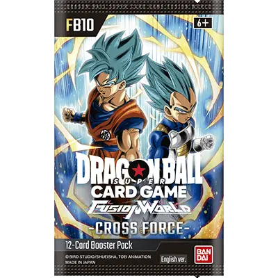Dragon Ball Super Card Game Fusion World Cross Force Booster Box (FB10)