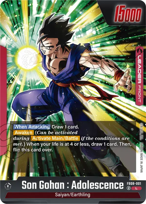 Dragon Ball Super Card Game Fusion World Saiyan's Pride Booster Box (FB08)