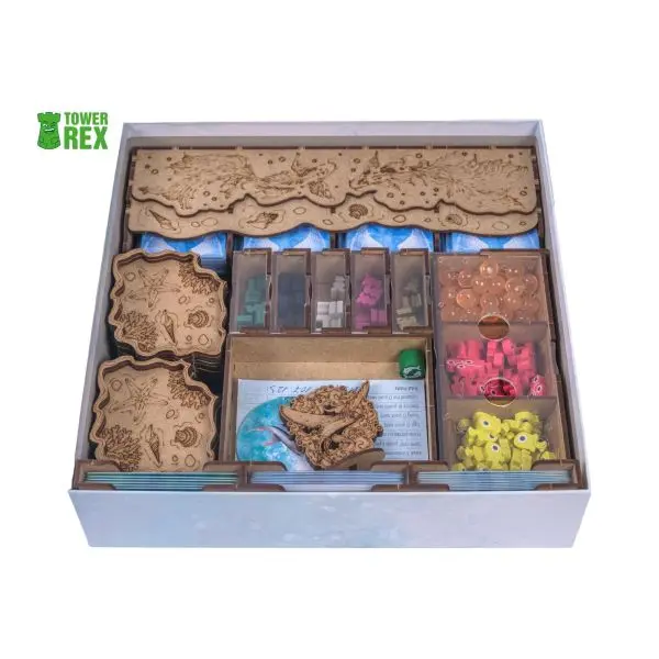 TowerRex Wooden Storage Insert (game-specific)