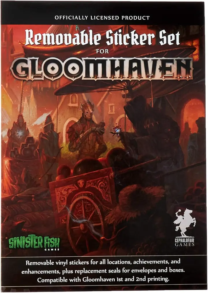 Gloomhaven: Removable Sticker Set (2nd Edition)