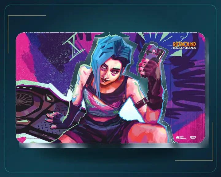 Riftbound: League of Legends Jinx Playmat