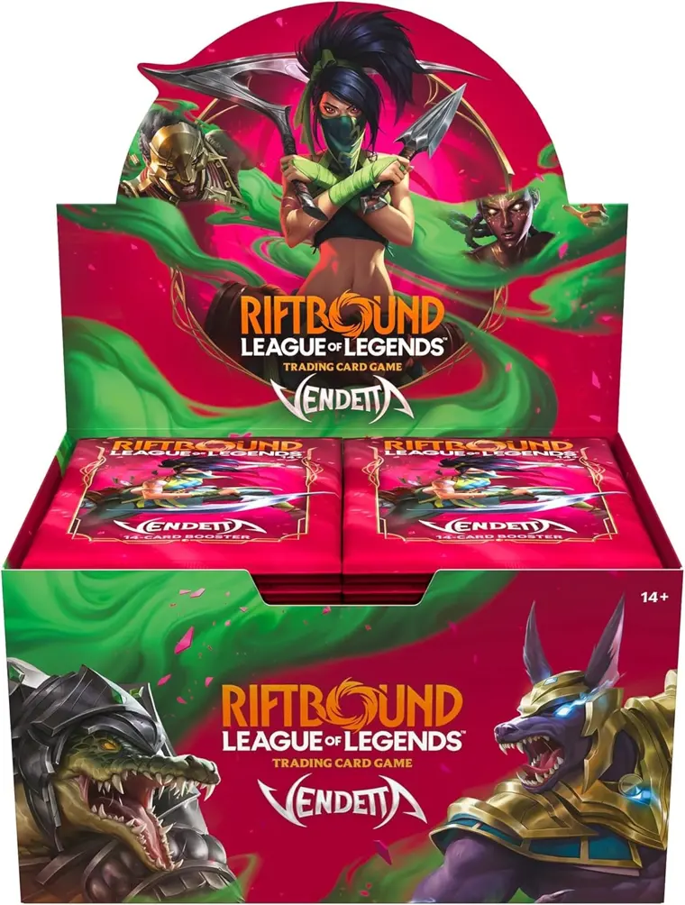 Riftbound Vendetta Booster Display