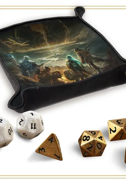 Campaign dice tray and table organizer search