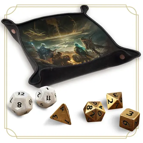 Campaign dice tray and table organizer search