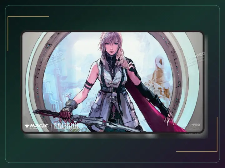 Ultra PRO Final Fantasy Lightning, Army of One Stitched Playmat