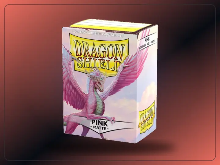 Dragon Shield Standard Size Matte Sleeves, 100 Count