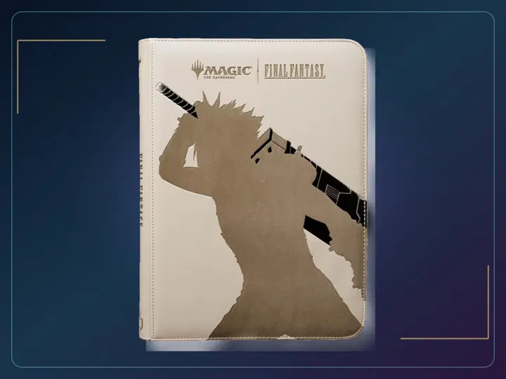 Final Fantasy Cloud 9-Pocket Zipper Binder