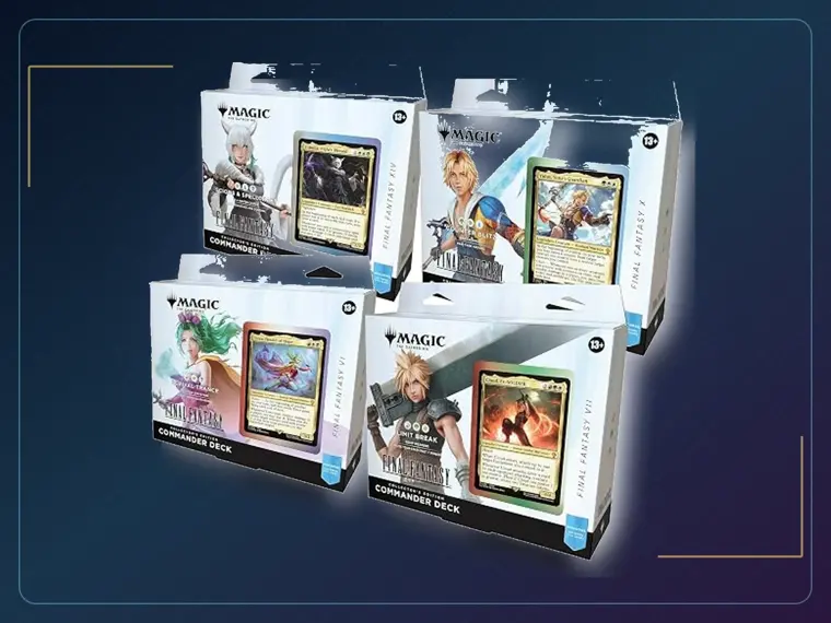 Magic: The Gathering Final Fantasy Collector's Edition Commander Deck Bundle