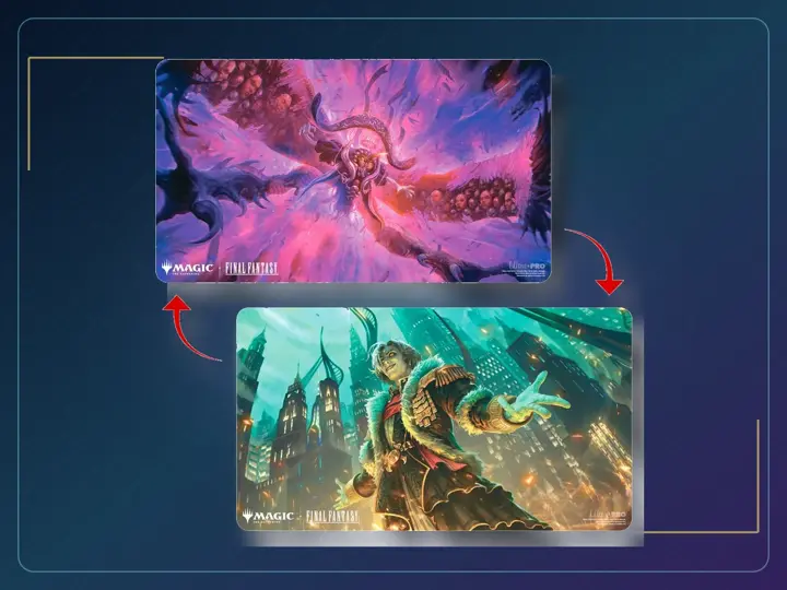 Ultra PRO Final Fantasy Emet-Selch and Hades Double-Sided Playmat