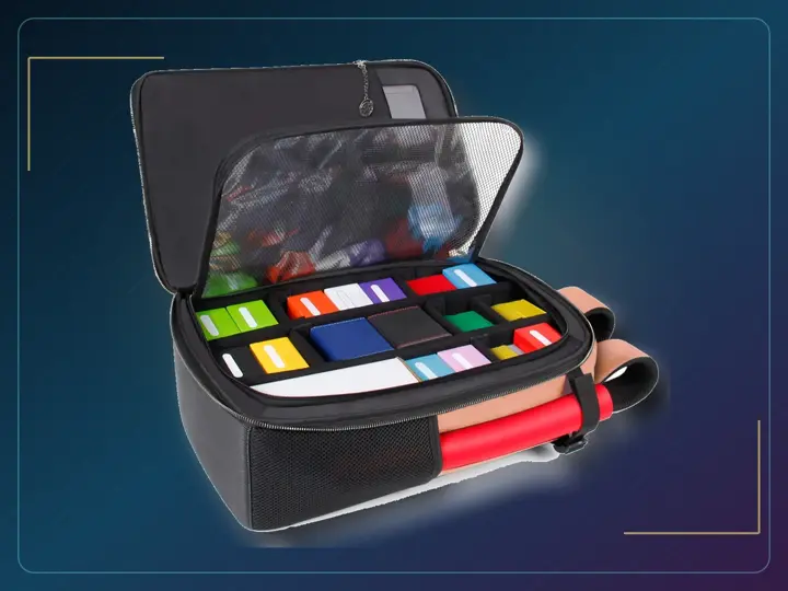 ENHANCE MTG Backpack TCG Card Storage - TCG Backpack for Deck Boxes, Sleeved Cards