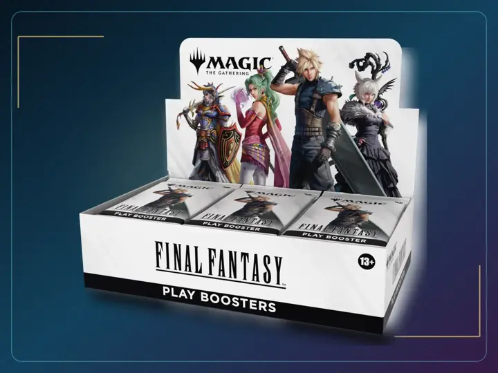 Magic: The Gathering Final Fantasy Play Booster Display