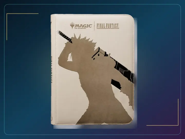 Final Fantasy Cloud 9-Pocket Zipper Binder
