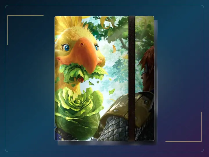 Ultra PRO Final Fantasy Gyashl Greens 9-Pocket Binder