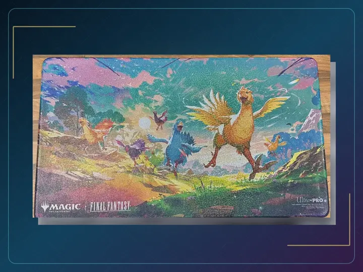 Ultra Pro Magic The Gathering Universes Beyond: Final Fantasy - Chocobos Holofoil Playmat