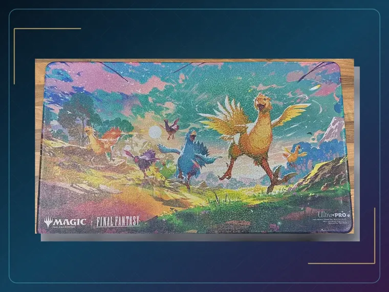 Ultra Pro Magic The Gathering Universes Beyond: Final Fantasy - Chocobos Holofoil Playmat