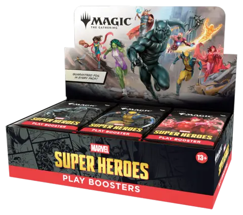 Marvel Super Heroes Play Booster Box (30 packs)