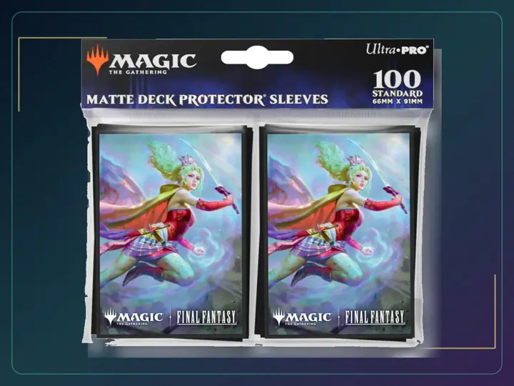 Ultra PRO Magic: The Gathering x Final Fantasy Matte Deck Protector Sleeves, 100 Count