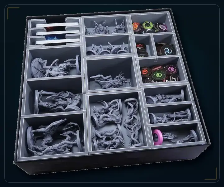 Folded Space FS-NMS+ Organizer for Nemesis Expansions