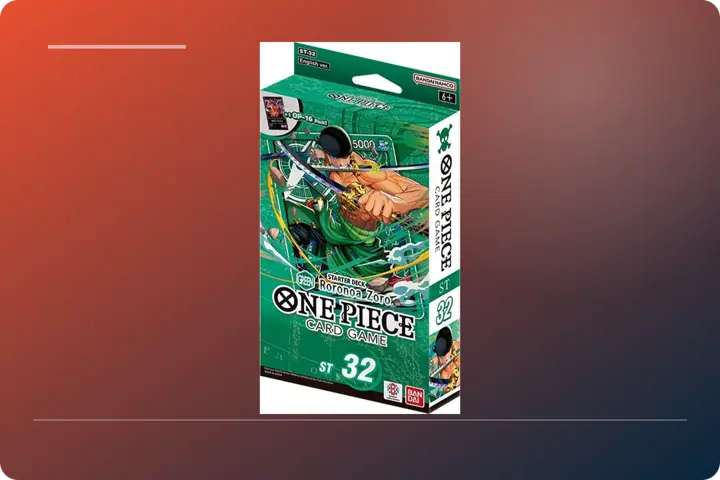 One Piece Card Game ST32 Green Roronoa Zoro Starter Deck