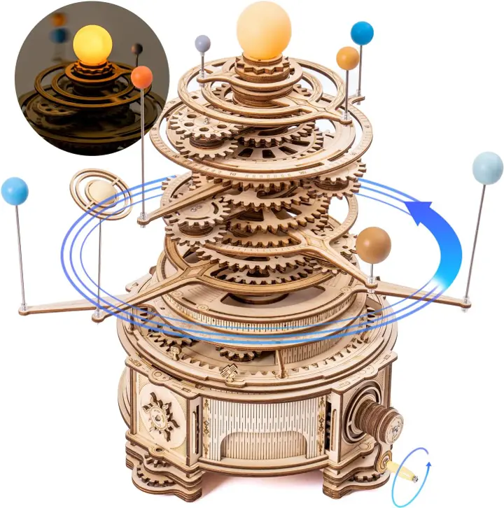 ROKR Mechanical Orrery ST001 (3D Wooden Puzzle)