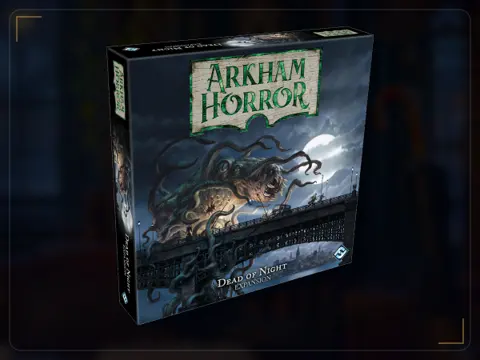Arkham Horror The Dead of Night Board Game EXPANSION - New Scenarios, Investigators, and Horrors, Cooperative Mystery Game, Ages 14+, 1-6 Players, 2-3 Hour Playtime
