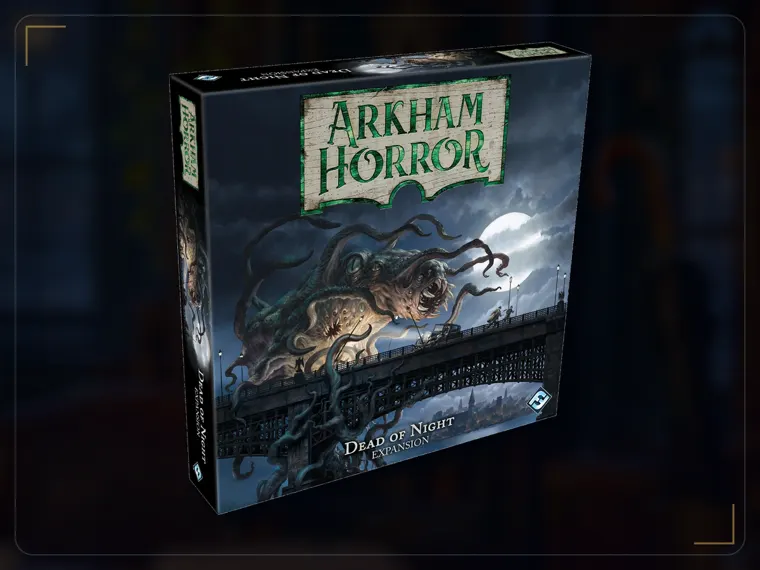 Arkham Horror The Dead of Night Board Game EXPANSION - New Scenarios, Investigators, and Horrors, Cooperative Mystery Game, Ages 14+, 1-6 Players, 2-3 Hour Playtime