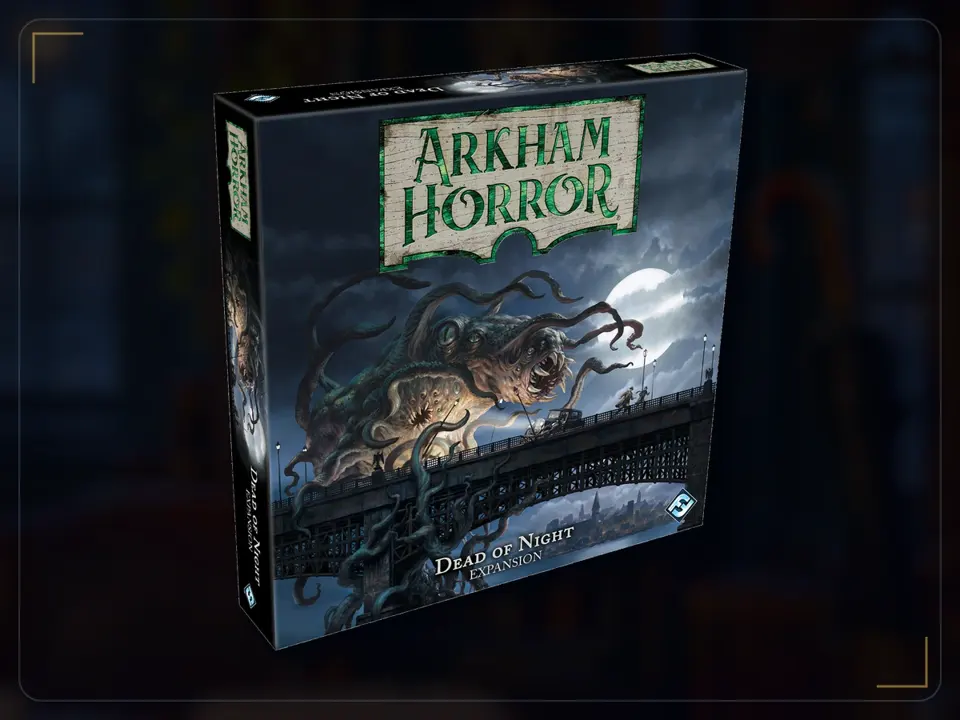 Arkham Horror The Dead of Night Board Game EXPANSION - New Scenarios, Investigators