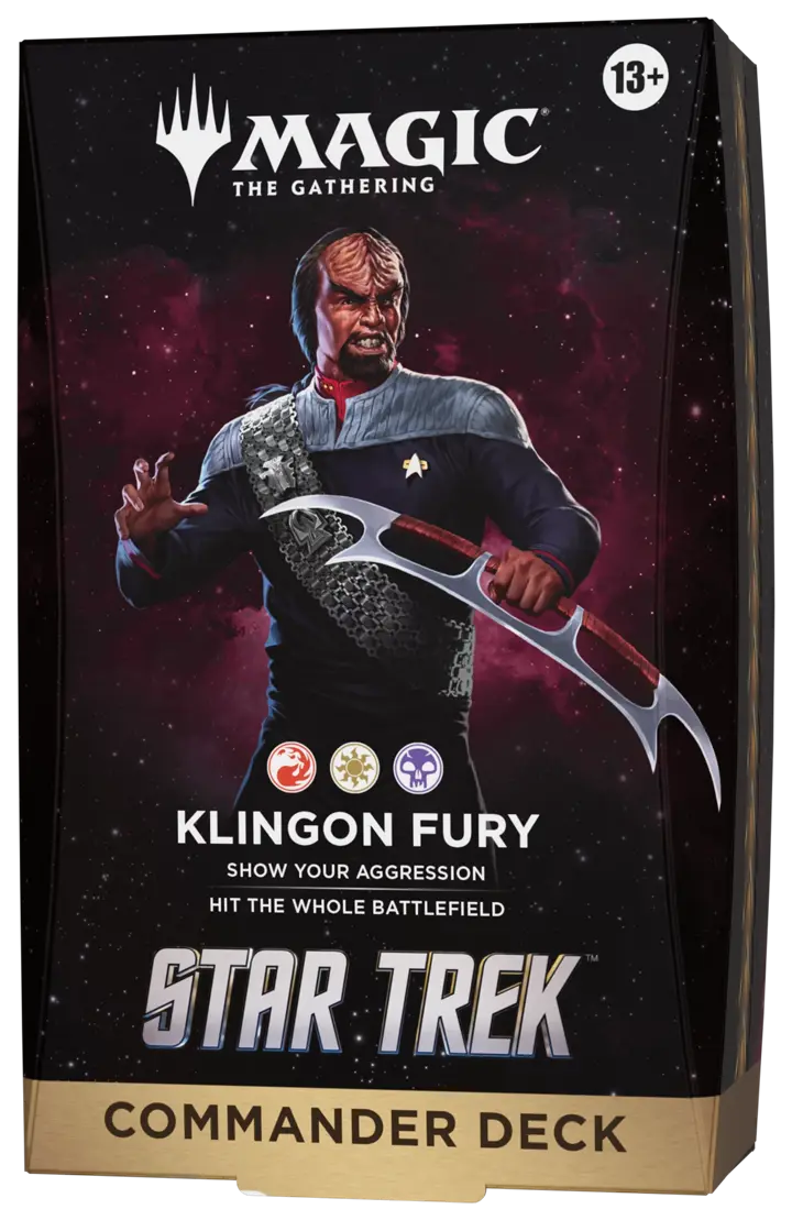 Magic: The Gathering | Star Trek Commander Deck - Klingon Fury