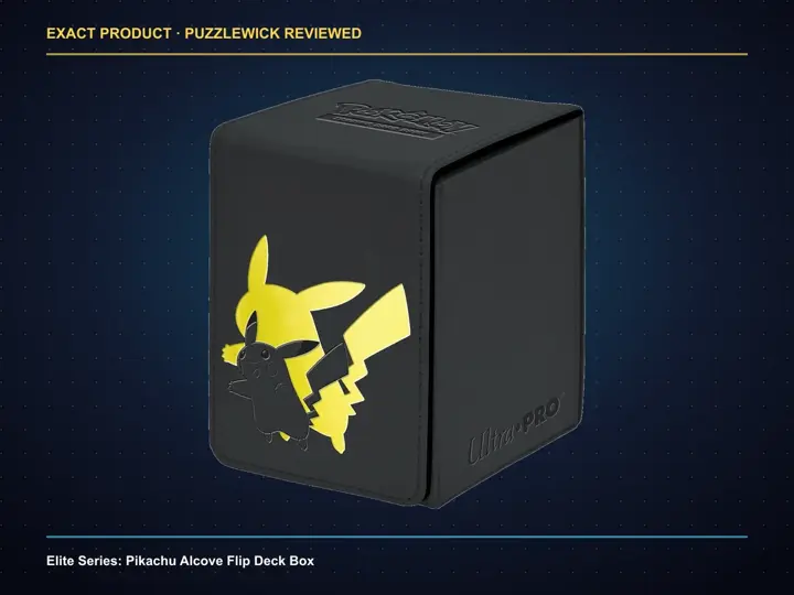 Elite Series: Pikachu Alcove Flip Deck Box