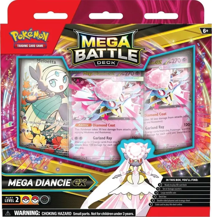 Pokémon TCG Mega Diancie ex Battle Deck