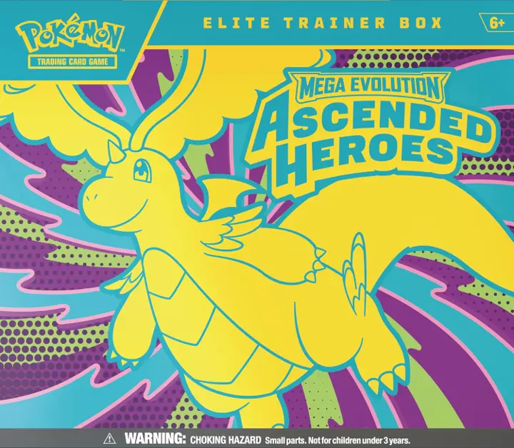 Pokémon TCG Mega Evolution—Ascended Heroes Elite Trainer Box