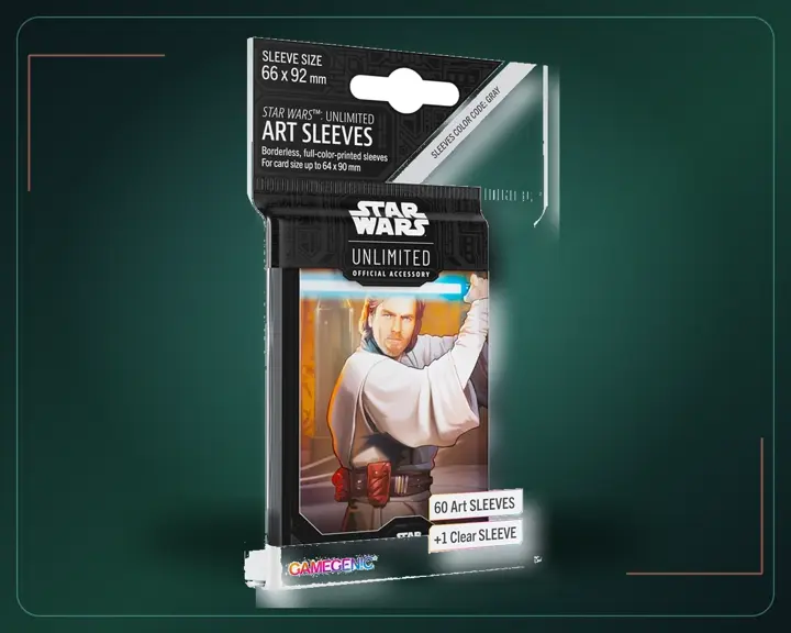 Star Wars Unlimited OBI-Wan Kenobi Art Sleeves