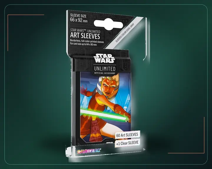 Star Wars Unlimited Ahsoka Tano Art Sleeves