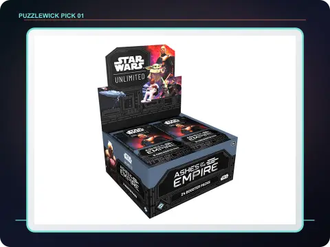 Star Wars: Unlimited - Ashes of the Empire Booster Display