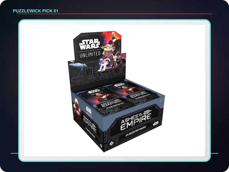 Star Wars: Unlimited - Ashes of the Empire Booster Display