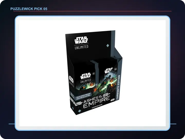 Star Wars: Unlimited - Ashes of the Empire Carbonite Booster Display