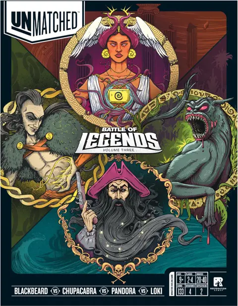 Unmatched: Battle of Legends Volume 3