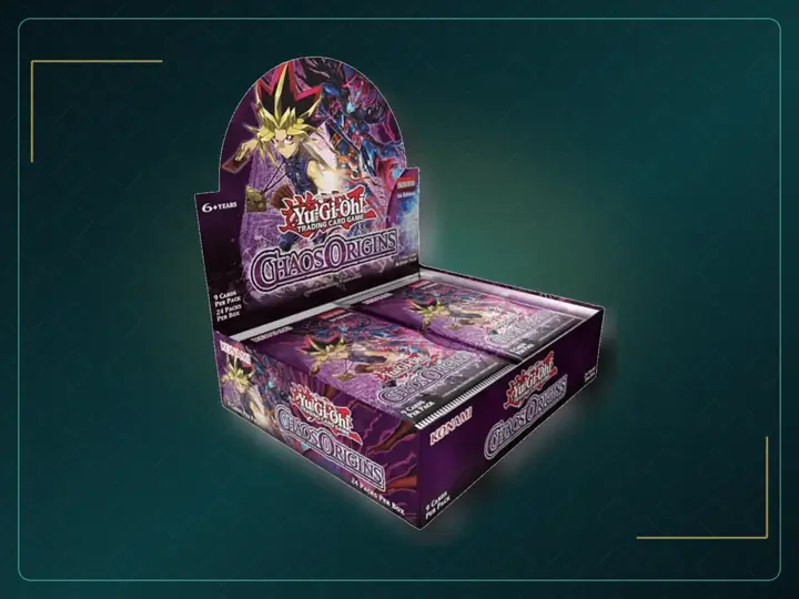 Yu-Gi-Oh! Chaos Origins Booster Box (1st Edition) - 24 Packs
