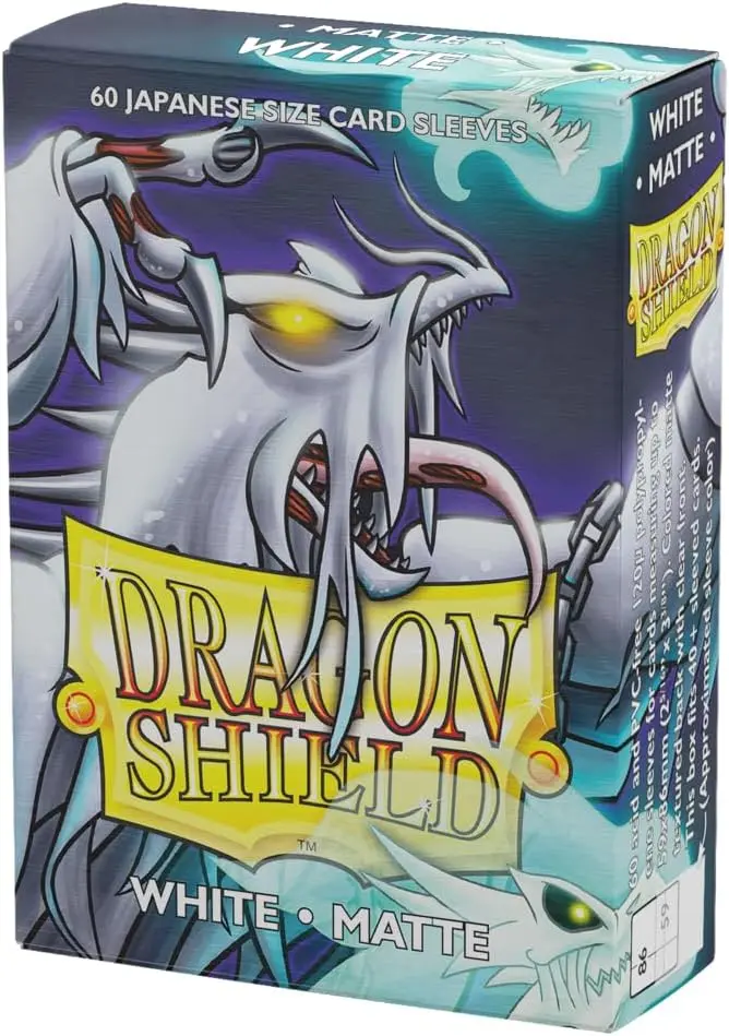Dragon Shield Japanese Size Matte Sleeves, 60 Count