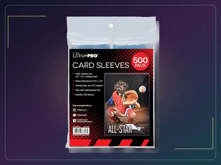Ultra PRO - Penny Sleeves Clear Card Sleeves for Standard Size Trading Cards, 500ct