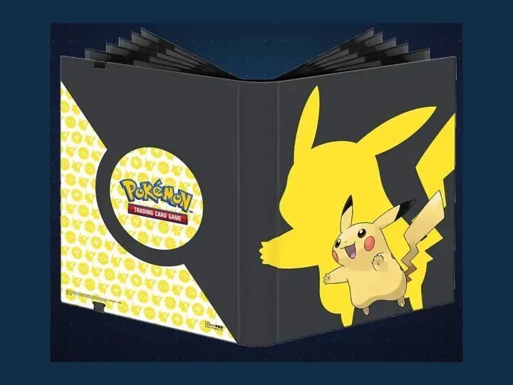 9-Pocket Pokémon Full-View Pro Binder, Pikachu